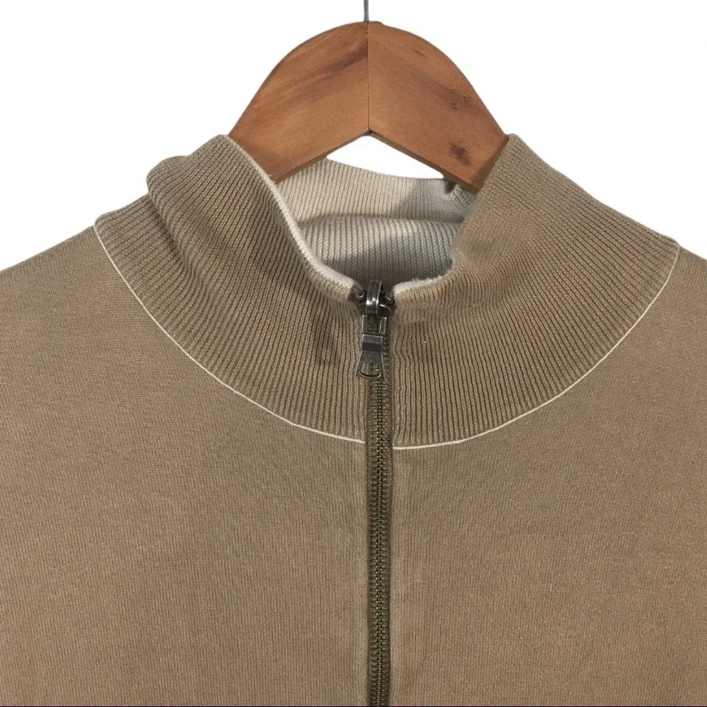 B6 Men’s Banana Republic Full Zip Mock Neck Jacket L